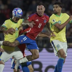 Brasil e Chile se enfrentaram no Maracanã. (Foto: Rodrigo Arangua/AFP).