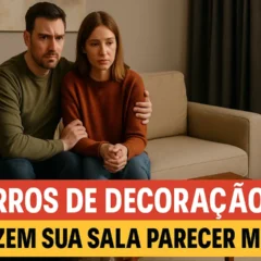 Como corrigir os 5 erros de decoração mais comuns que fazem sua sala parecer menor e sem aconchego