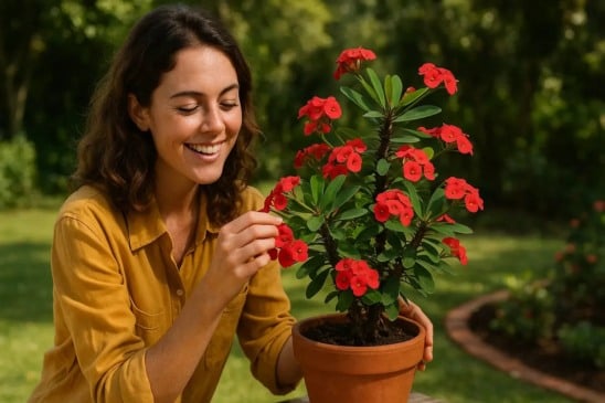 Coroa-de-cristo 7 cuidados que garantem floração o ano inteiro e destacam a planta no seu jardim ou decoração