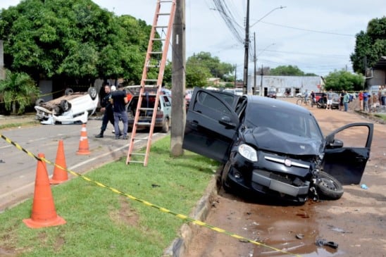 Acidente aconteceu em julho no bairro União. (Foto: Wenderson Cabral/FolhaBV)

