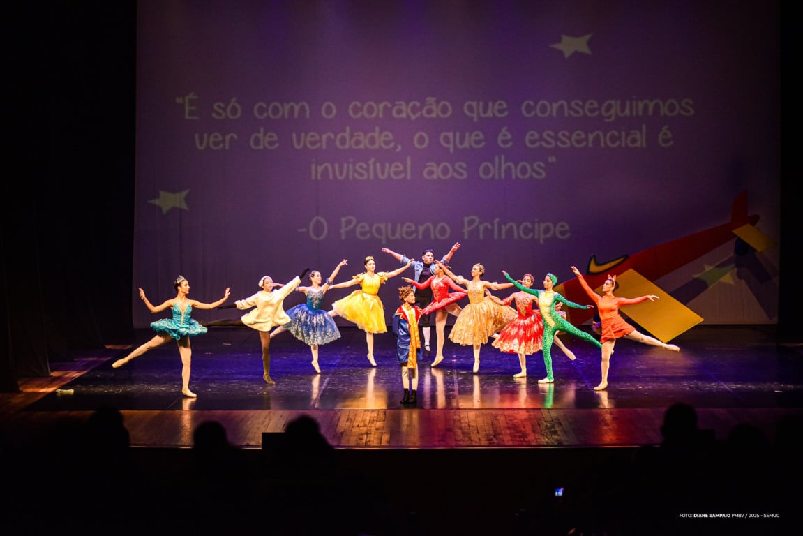 Espetáculo “O Pequeno Príncipe” encerra programação no Teatro Municipal