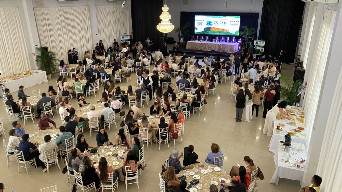 Solenidade de lançamento do 4º Congresso Ambiental dos Tribunais de Contas reúne as principais autoridades de Roraima