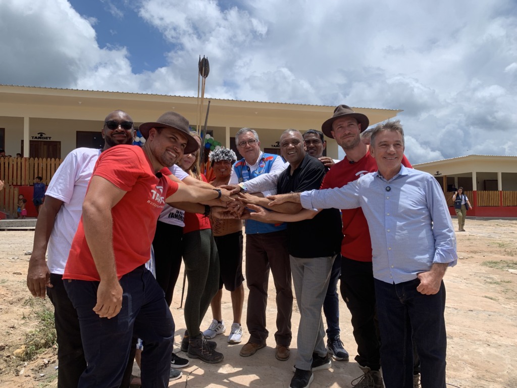 Visita foi realizada na manhã deste sábado (6), no Centro de Referência em Saúde Indígena Xapori Yanomami, em Surucucu, Território Yanomami. (Foto: Aysha Baydoun) Visita foi realizada na manhã deste sábado (6), no Centro de Referência em Saúde Indígena Xapori Yanomami, em Surucucu, Território Yanomami. (Foto: Aysha Baydoun)