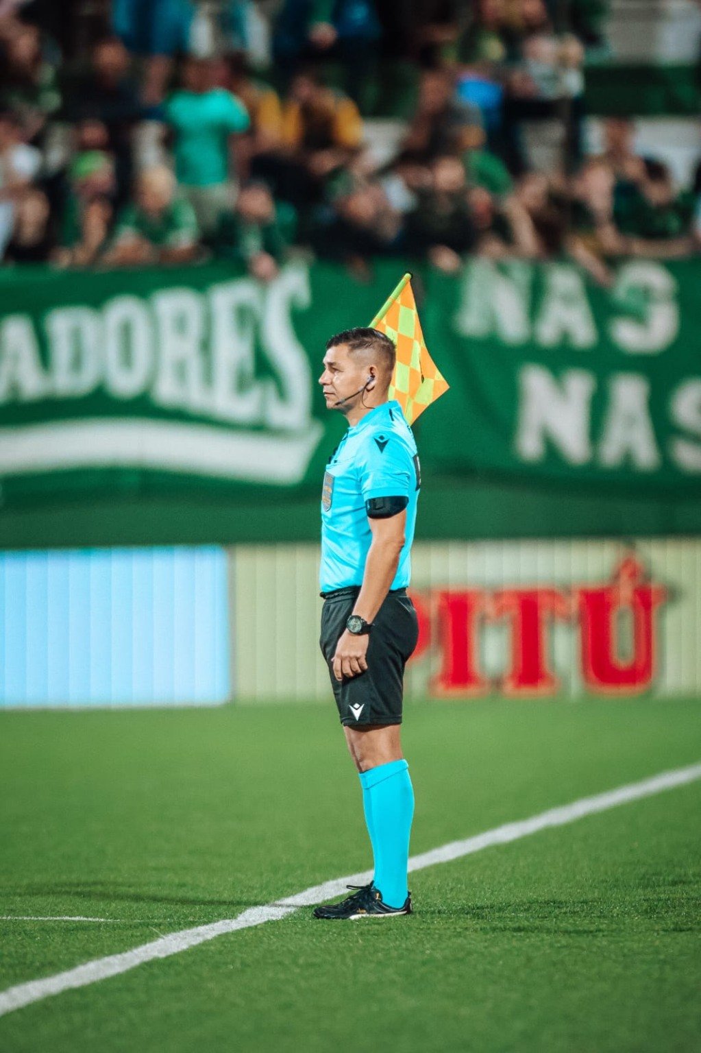O assistente Alex Sandro Quadros Thomé em ação. (ASCOM/FRF)