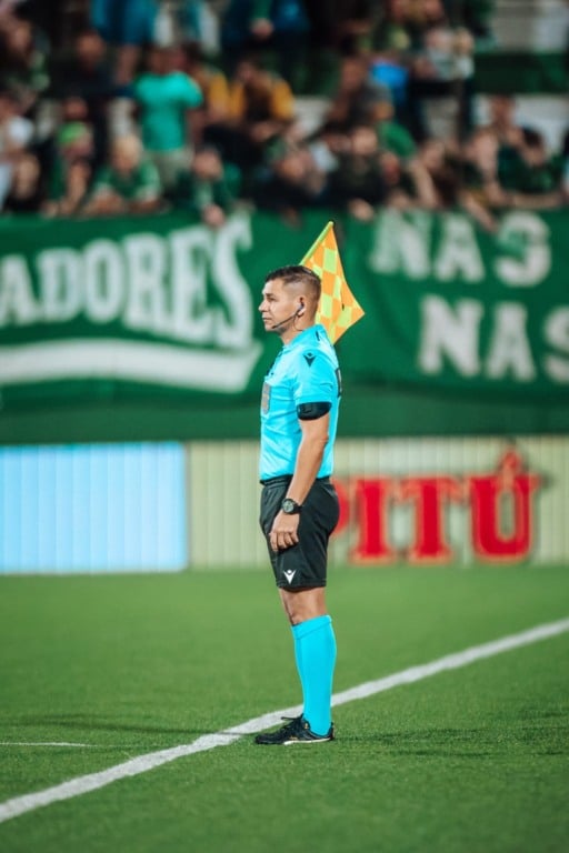 O assistente Alex Sandro Quadros Thomé em ação. (ASCOM/FRF)