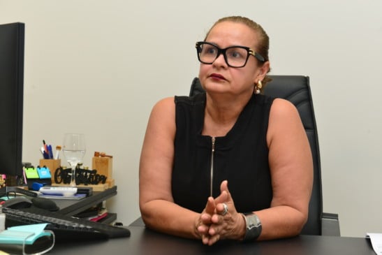Juíza Graciete Sotto Mayor em entrevista à Folha. (Foto: Nilzete Franco/FolhaBV)