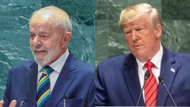 Lula e Donald Trump (Fotos: Ricardo Stuckert/PR e ONU)