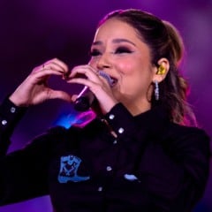 Marília Tavares durante o Country Bulls em São José do Rio Preto, em São Paulo