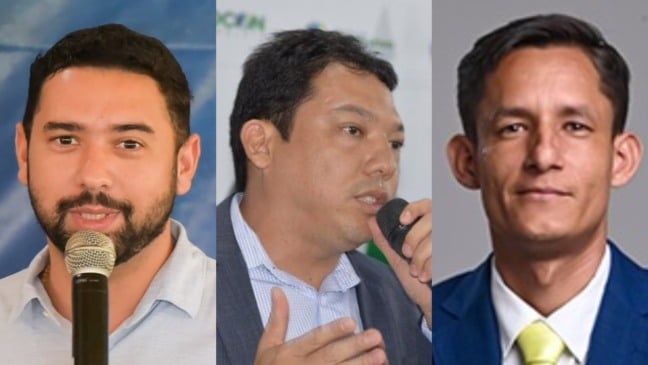 Mikael Cury-Rad, Masamy Eda e Rodrigo Salsicha
