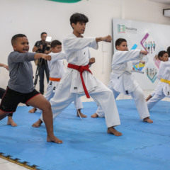 Modalidade é ofertada pelo Centro de Convivência da Juventude da ALERR. (Foto:  Eduardo Andrade/SupCom ALE-RR)