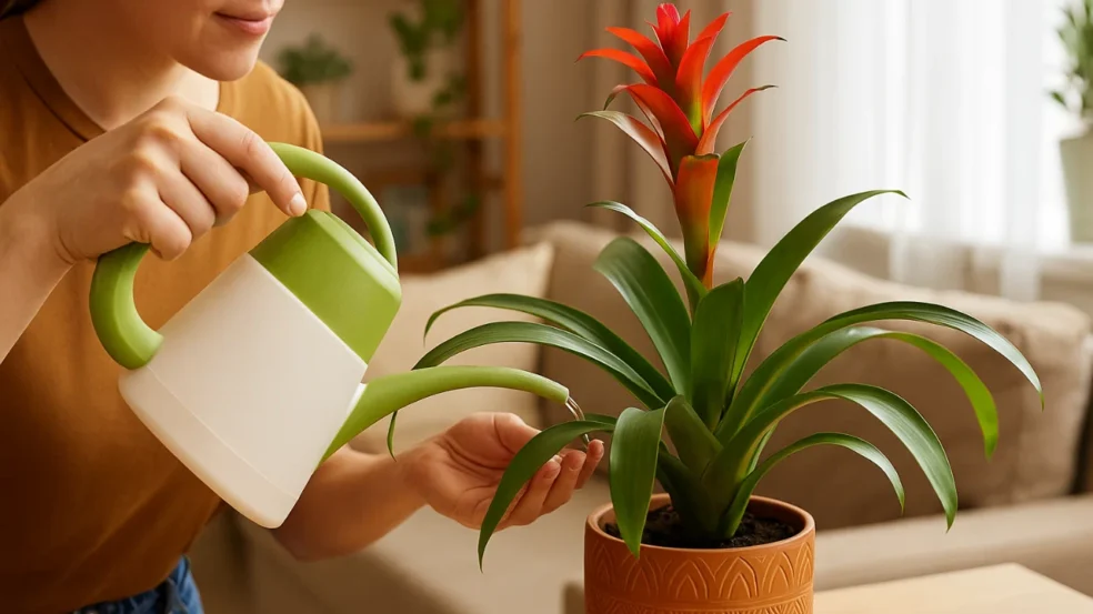 O segredo para fazer bromélias florescerem por mais tempo dentro de casa