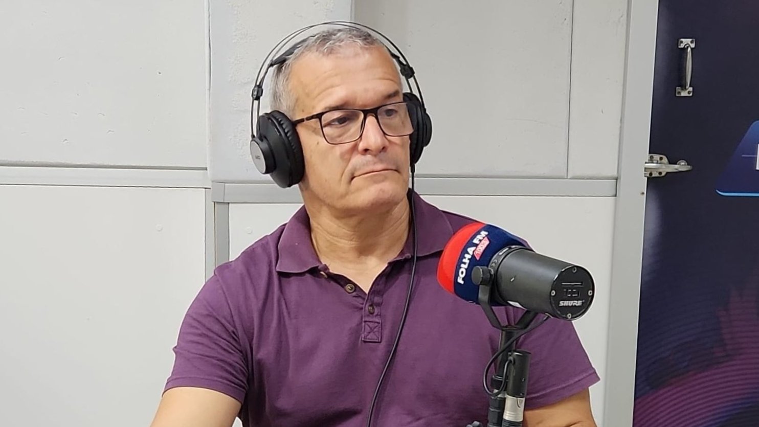 O vice-prefeito de Boa Vista, Marcelo Zeitoune, em entrevista ao Agenda da Semana, da Folha FM
