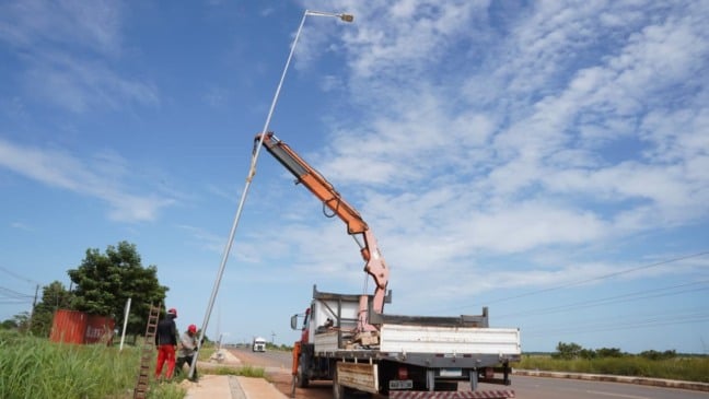 A obra é realizada pelo Governo do Estado em convênio com o Ministério da Defesa. Foto: Charles Bispo/Secom-RR