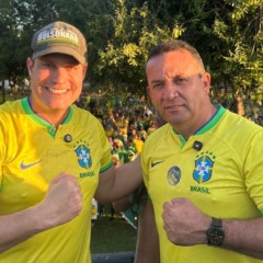 Os deputados federais Nicoletti e Pastor Diniz