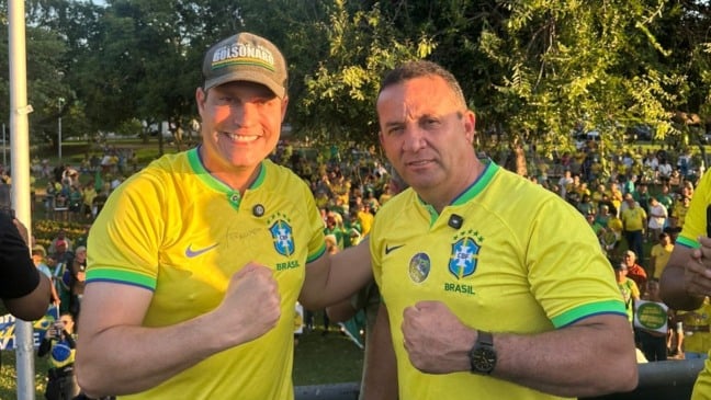 Os deputados federais Nicoletti e Pastor Diniz