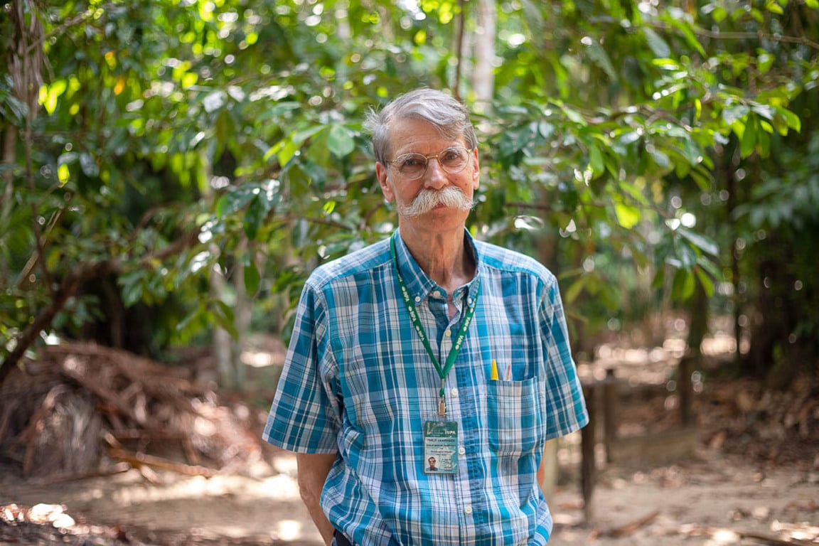Cientista Philip Fearnside atua há anos no Brasil (Foto: Divulgação)