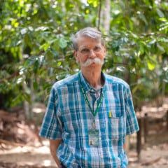 Cientista Philip Fearnside atua há anos no Brasil (Foto: Divulgação)