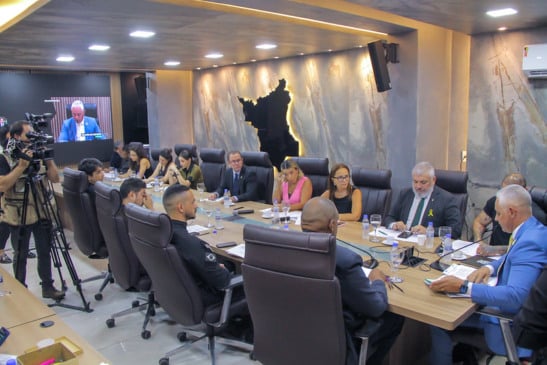 Comissão Especial se reuniu na tarde desta quinta-feira (11), com representantes de órgãos estaduais e dos aprovados. (Foto: Nonato Sousa/SupCom ALE-RR)
