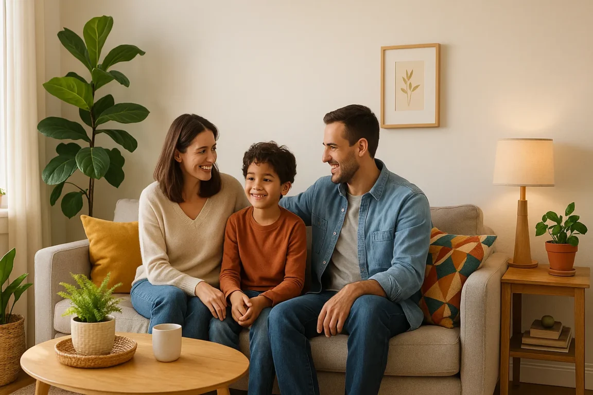 Sala sem vida pode estar sugando energia da família — saiba como reativar harmonia com objetos simples
