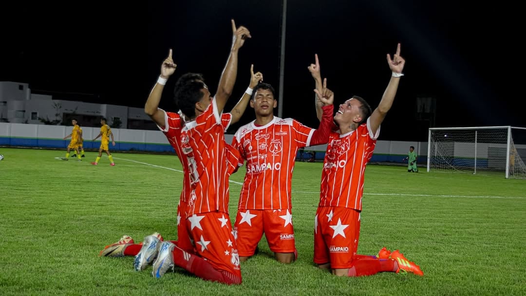 Náutico vence River por 4 a 1. (Foto: Reprodução/Instagram/@nauticorr)