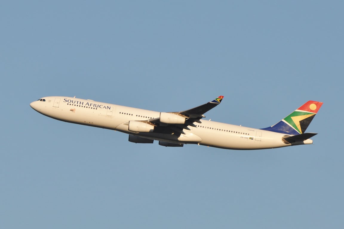 Avião da South African Airways (Foto: Divulgação)