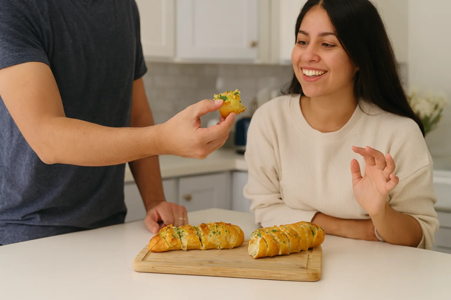 Você vai querer fazer essa receita de pão de alho caseiro que fica igual ao da churrascaria
