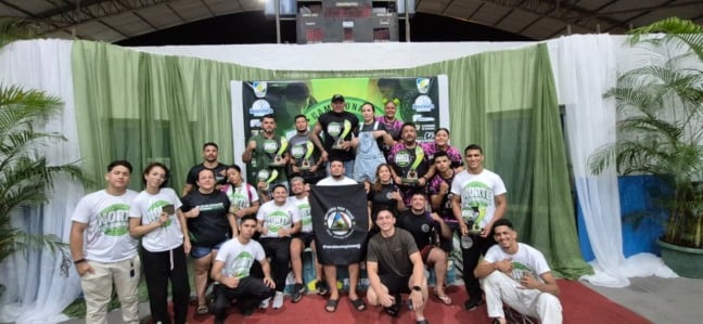Equipe conquista 32 medalhas de ouro no Roraima Internacional de Jiu-jitsu. (Foto: ASCOM/Roraima Top Team)