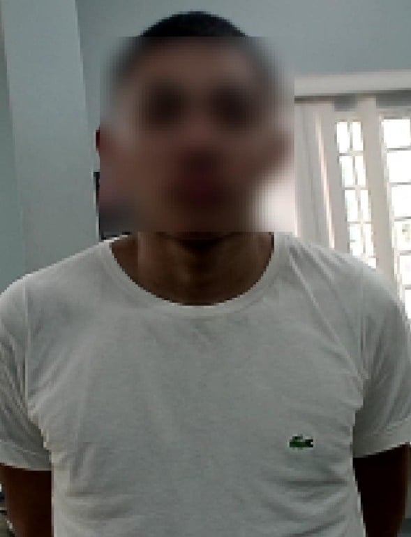 F.S.G. já tem passagem por tráfico de drogas (Foto: Divulgação) 