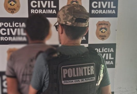 Prisão foi efetuada por agentes da Polinter (Foto: ASCOM/PCRR)