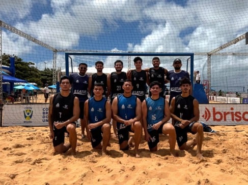Roraima disputará a semifinal do Handebol de Praia do Jogos Universitários Brasileiro de Praia. (Foto: Divulgação)
