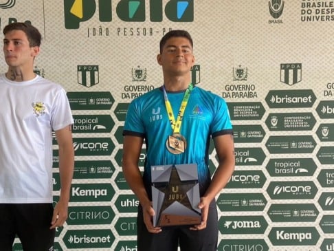 Roraima conquista medalha de bronze no JUBs de Praia. (Foto: Divulgação)