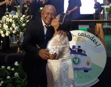 Enfim, depois de 50 anos, casados! - Foto: Arquivo Pessoal
