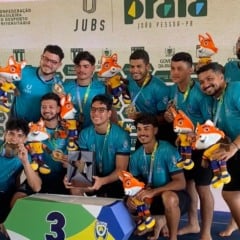 Handebol de Praia de Roraima garante lugar no pódio nos JUBs. (Foto: Divulgação)
