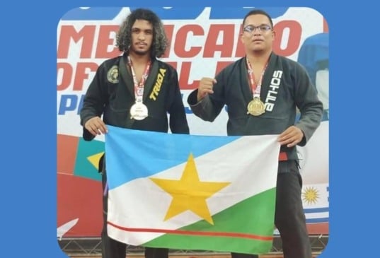 Dupla Thiago Oliveira e Fram Gênesis (Foto: ASCOM/CT Kleyber Mota)