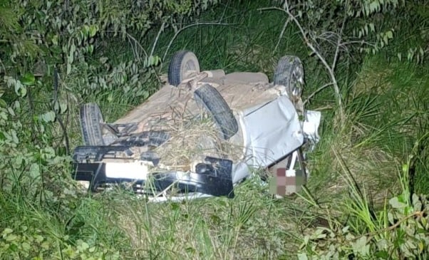 Paulo Francisco Rocha, 54 anos, inspetor da Guarda Civil Municipal, morreu na noite de sábado (6) após capotar o carro que dirigia na estrada da Vila do Taiano, a cerca de 15 km da BR-174, em Alto Alegre. (Foto: Divulgação)