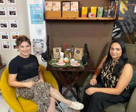 Podcast Coffee Pub apresentado por Marleide Cavalcante com participação da Dra. Mayara Silva. (Foto: Divulgação)