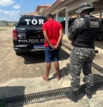 O homem foi encaminhado a Delegacia de Polícia Interestadual. (Foto: Divulgação)