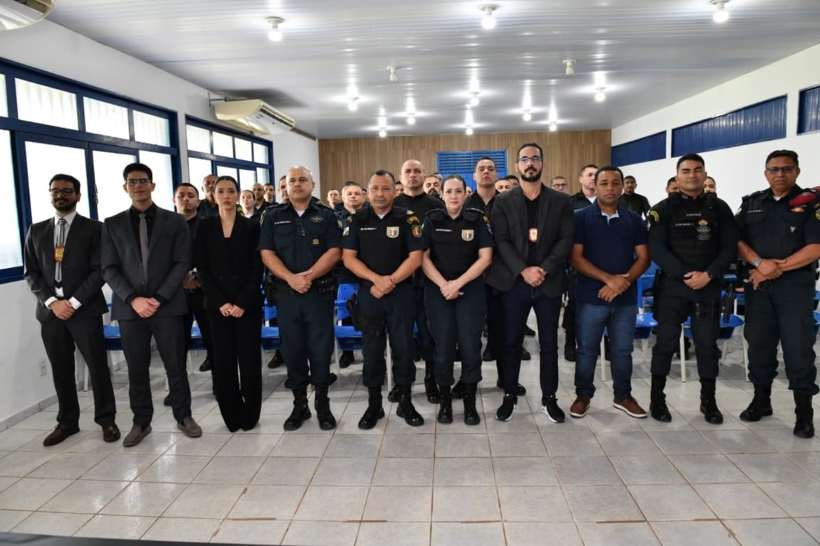 . A capacitação teve como objetivo qualificar policiais militares de diversas companhias do interior (Foto: Divulgação) 