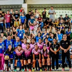 Equipe do Colégio Estadual Militarizado Cícero Vieira Neto. (Foto: Divulgação)
