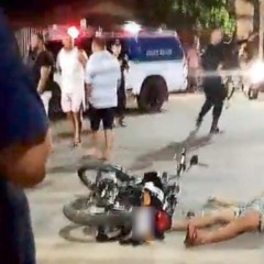 O caso ocorreu no cruzamento da Travessa São José com  Avenida Capitão Clóvis (Foto: Reprodução) 