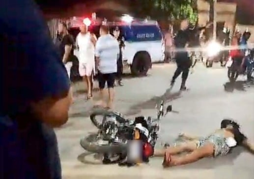 O caso ocorreu no cruzamento da Travessa São José com  Avenida Capitão Clóvis (Foto: Reprodução) 