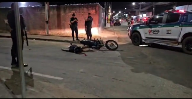 Homem é baleado e duas mulheres atropeladas durante tiroteio no São Bento