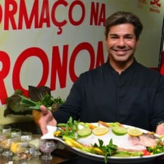 Chef Felipe Bronze em Boa vista. (Foto: Nilzete Franco/FolhaBV)