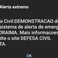 O sistema “Defesa Civil Alerta” utiliza tecnologia de difusão celular (Cell Broadcast) e envia mensagens gratuitas a aparelhos conectados às redes 4G e 5G. (Foto: Divulgação)