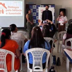 Profissionais durante a capacitação (Foto: Divulgação) 
