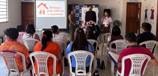 Profissionais durante a capacitação (Foto: Divulgação) 