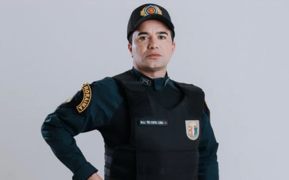 Major Costa Lima foi preso quando desembarcava na Rodoviária de Boa Vista (Foto: Divulgação)