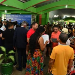 Primeiro evento da agenda do ministro em Roraima foi no IFRR (Foto: Nilzete Franco/FolhaBV)