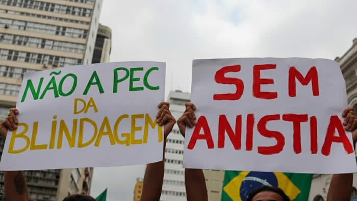 A mobilização integra protestos em ao menos 30 cidades e 22 capitais, incluindo São Paulo, Rio de Janeiro, Brasília, Belo Horizonte e outras capitais, reunindo partidos, movimentos sociais e centrais sindicais.. Foto: reprodução
