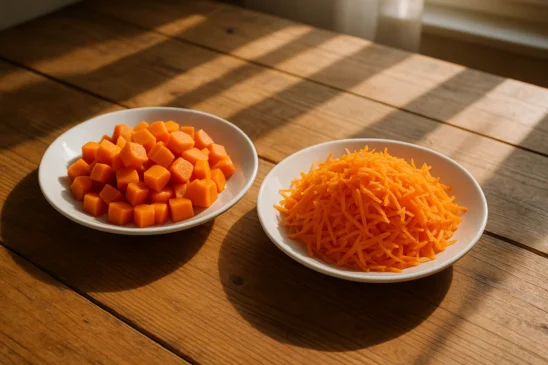 Confira a diferença do consumo da cenoura (Foto: Divulgação)